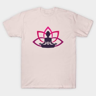 Meditation Om Lotus T-Shirt